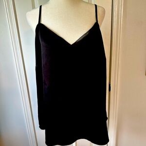 White House Black Market Black Camisole Top